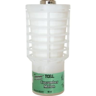 Rubbermaid 402470 TCell Microtrans Odor Neutralizer Refill, Cucumber Melon, 1.62 oz, 6/Carton - Case of 6