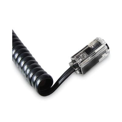 Softalk 21002 Rotating 360 Telephone Cord Detangler, Clear/Black SOF21002