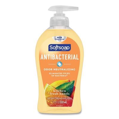 Softsoap 45096 Antibacterial Hand Soap, Citrus, 11 1/4 oz Pump Bottle, 6/Carton - Case of 6 CPC45096
