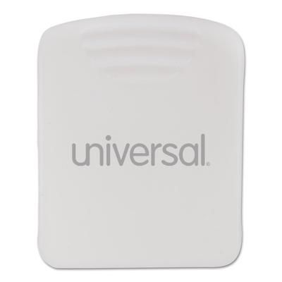 Universal Office Products 21271 Fabric Panel Wall Clips, 25 Sheet Capacity, White, 20/Pack - Pack of 20