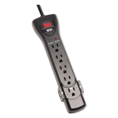 Tripp Lite SUPER7B Protect It! Surge Protector, 7 Outlets, 7 ft. Cord, 2160 Joules, Black TRPSUPER7B