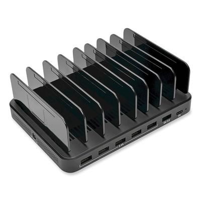 Tripp Lite U280007CQCST USB Charging Station with Quick Charge 3.0, Holds 7 Devices, Black TRPU280007CQCST