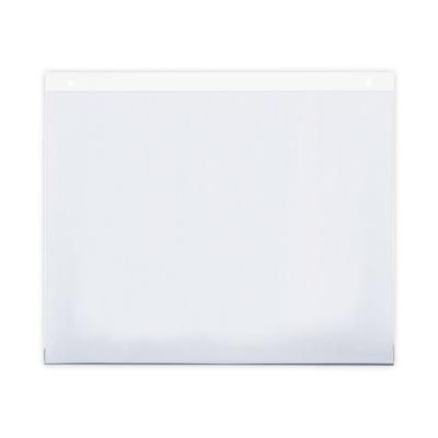 Universal Office Products 76883 Wall Mount Sign Holder, 11 x 8.5, Horizontal, Clear, 2/Pack - Pack of 2 UNV76883