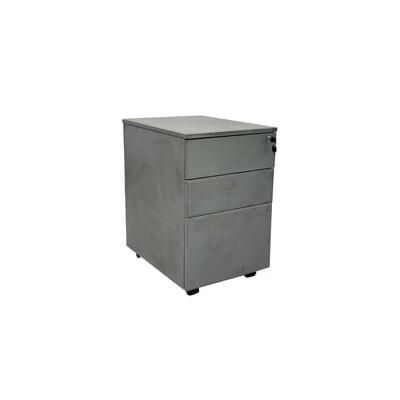 Steel Box/Box/File Mobile Drawer - Raw Finish