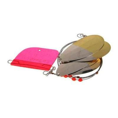 Luhr Jensen Giant Cowbell - Nickel Silver 5-Blade