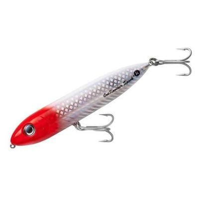 Heddon One Knocker Spook Topwater Hard Bait - Chartreuse/Silver Insert 2