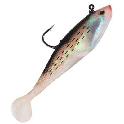 Matzuo Hurricane Swim Shad Saltwater Soft Bait - Black
