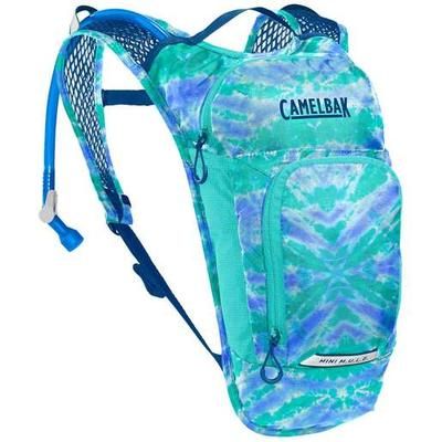 CamelBak Kids Mini M.U.L.E. 1.5 Liter Hydration Pack - Tie Dye/Blue Youth