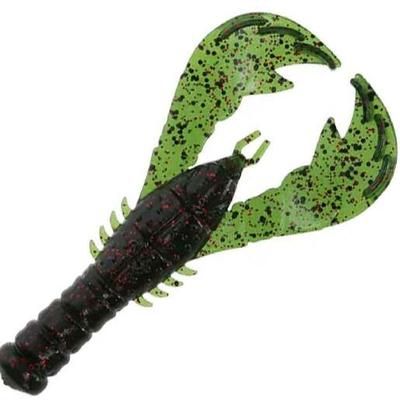 Yamamoto Yama Craw Craw Bait - 4in, 4pk - Green Weenie 4