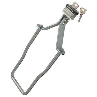 C.E. Smith Spare Tire Carrier with Padlock - Zinc