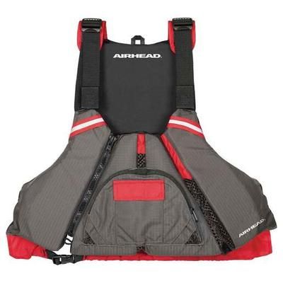 Airhead Epic Paddle Vest Life Jacket - Carbon/Deep Red S/M