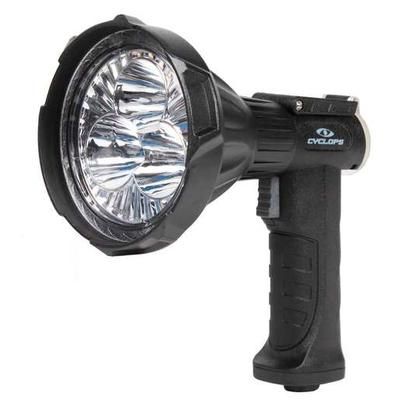 Cyclops 4000 Lumens Rechargeable Spotlight - Black