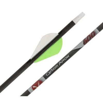 Sportsman's Warehouse Vital Impact Carbon Arrows - 6 Pack - Black
