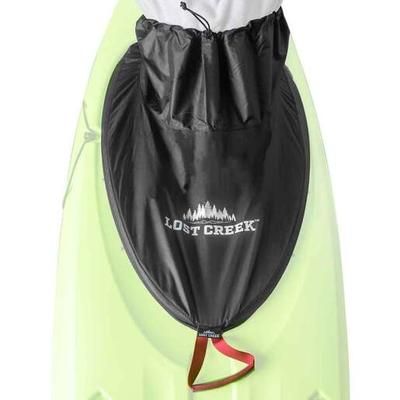 Lost Creek Kayak Spray Skirt - Black - Black 3XL