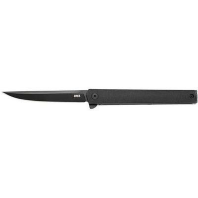CRKT CEO Flipper 3.35 inch Folding Knife - Black