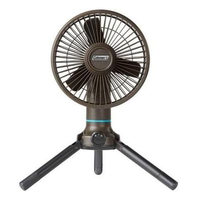 Coleman OneSource Multi-Speed Fan & Rechargeable Battery - Black