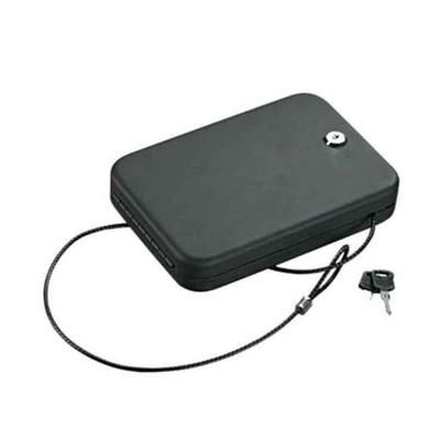 Stack-On Portable Security Case with Key Lock - Black - Black