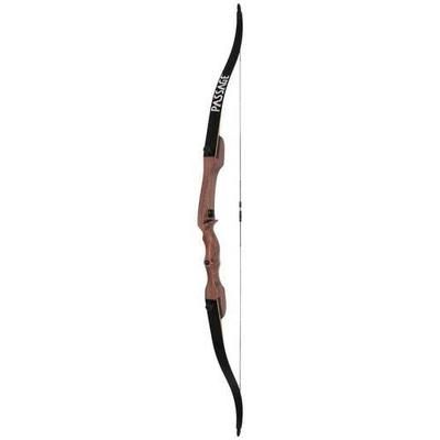 October Mountain Passage 20lbs Left Hand Wood Youth Recurve Bow - RTS Package - Black