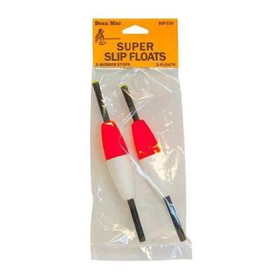 Beau Mac Cigar Super Slip Foam Floats - Fl. Red 3in