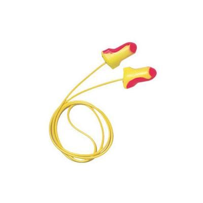 Howard Leight Laser Lite Disposable Earplug, Foam, Magenta/Yellow, Corded (154-LL-30)