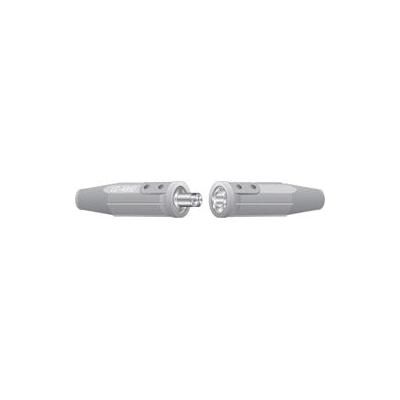 Lenco Cable Connector, Single Oval thru Point Screw Connection, 1/0 thru 4/0 Capacity, Red (380-05041)