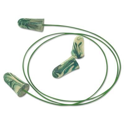 Moldex Camo Plugs Disposable Earplugs, Foam, Brown/Tan/Green, Corded (507-6609)