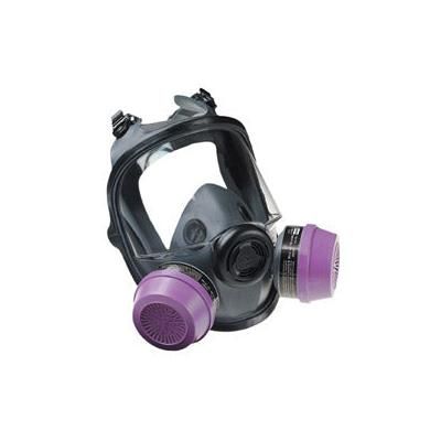 North Safety 5400 Series Low Maintenance Full Facepiece Respirators, Medium/Large (068-54001)