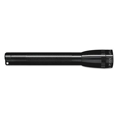Maglite Mini Maglite AA Flashlight, 2 AA, 14 Lumens, Black, Holster (459-M2A01H)