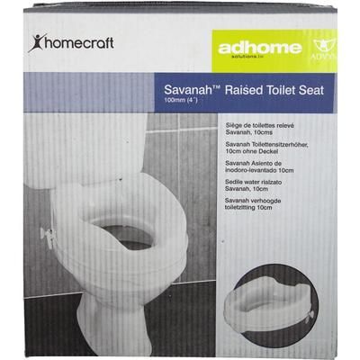Savanah Toiletverhoger Zonder Deksel Wit 10cm AA2114Y 1 pz Altro