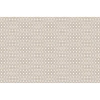 Tappeto in vinile con motivi beige 196x130 cm