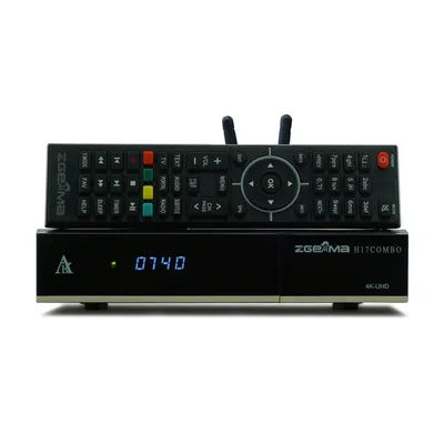 2024 new satellite tv receiver ZGEMMA H17COMBO 4K UHD DVB S2 + DVB T2/C