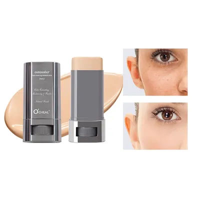 Ocheal Face Foundation Contour Stick Long-wear Lightweight Brighten Stick Concealer Bronzer Contouring Makeup Pen