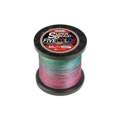 Yo-Zuri SuperBraid Five Color Line 65 lb 3300 yd Multi YZ SB 65LB 5C 3300YD