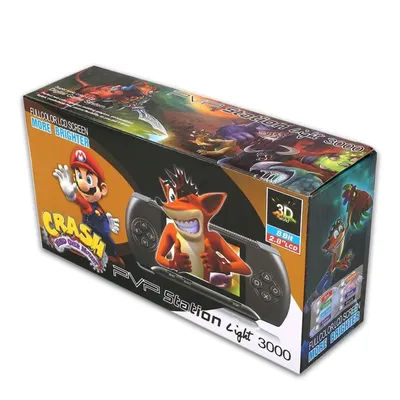 PVP3000 Handheld Game Player Built-in 89 Games Portable Video 2.8'' LCD Handheld Player For Family Mini Video Game Console