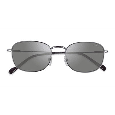 Unisex s oval Matte Silver Metal Prescription sunglasses - Eyebuydirect s Vogue Eyewear VO4276S