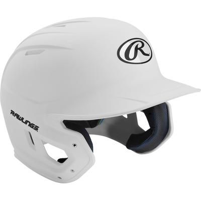 Rawlings Mach Junior Baseball Batting Helmet Matte White