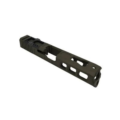 XTS Large Windows Glock 19 RMR Cut Slide Olive Drab Green G19-SLD1OD