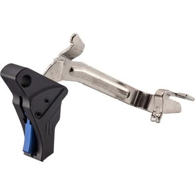 TRYBE Defense Glock Gen 3/4 Trigger Black/Blue GLKTRGGEN3/4-BK/BL