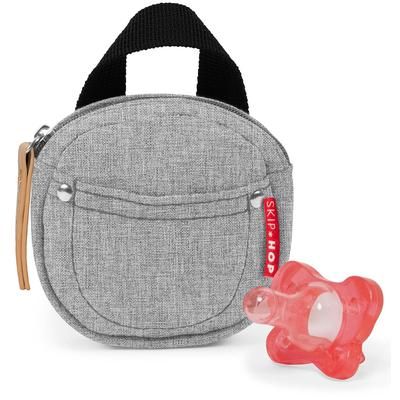Skip Hop Pacifier Pocket - Grey Melange
