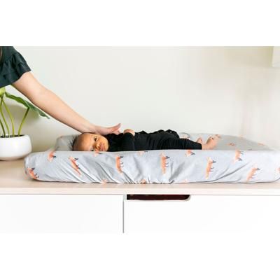 Copper Pearl Premium Knit Diaper Changing Pad Cover - Swift