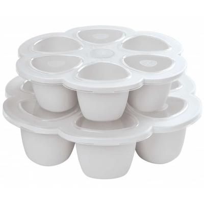 BEABA Multiportions 5oz Silicone Tray - Cloud