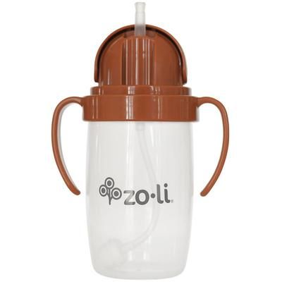Zoli Bot 2.0 Weighted Straw Sippy Cup, 10oz - Copper Dust