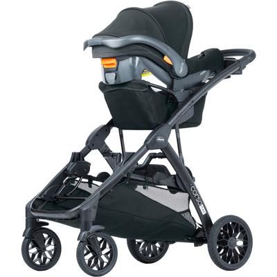 Chicco Corso Flex Single to Double Travel System Bundle - Legend