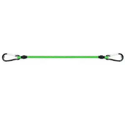 30-150CM Green Stretch Elastic Ropes 8MM Bungee Cords With Hooks Lightweight Bikes Tie Car Luggage Packing Roof Rack Strap