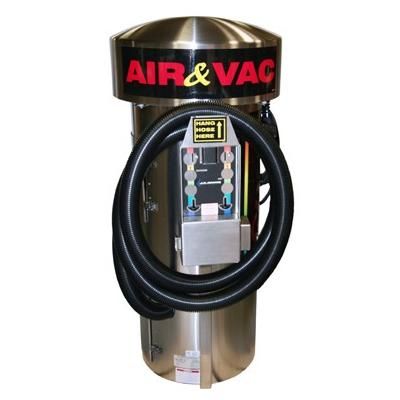 JE Adams Vacuum & Air Machine - GAST Compressor with Coin Box Cover Security Package 9420-1G