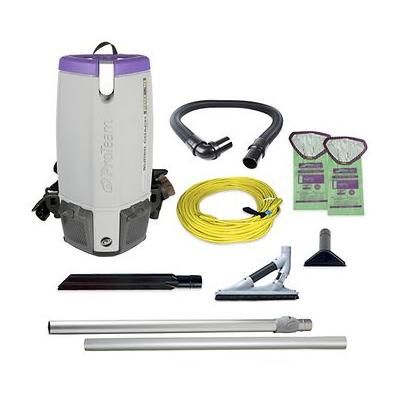 ProTeam Super Coach Pro 10 107537 with ProBlade Hard Surface Tool Kit 107531