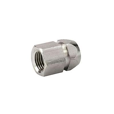 JE Adams Plated Steel Wand End - 1/4 FPT x 1/4 FPT 5151