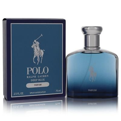 Polo Deep Blue For Men By Ralph Lauren Parfum Spray 2.5 Oz
