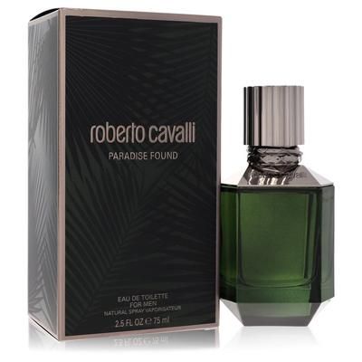 Paradise Found For Men By Roberto Cavalli Eau De Toilette Spray 2.5 Oz