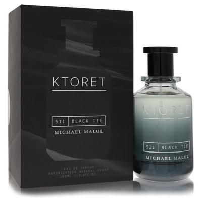 Ktoret 511 Black Tie For Men By Michael Malul Eau De Parfum Spray 3.4 Oz